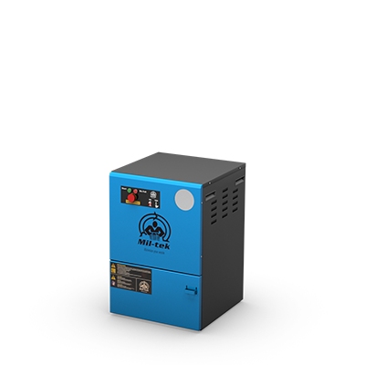 Kleiner blauer Glasbrecher